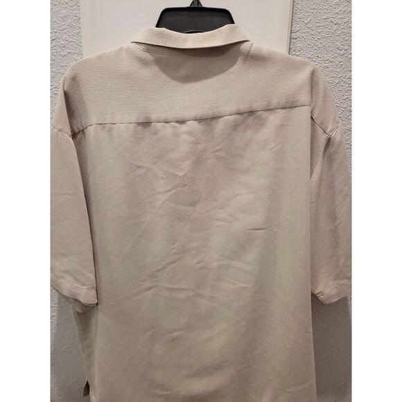 Bungalow Brand‎ Men's XL Tan Button Down - Picture 4 of 4